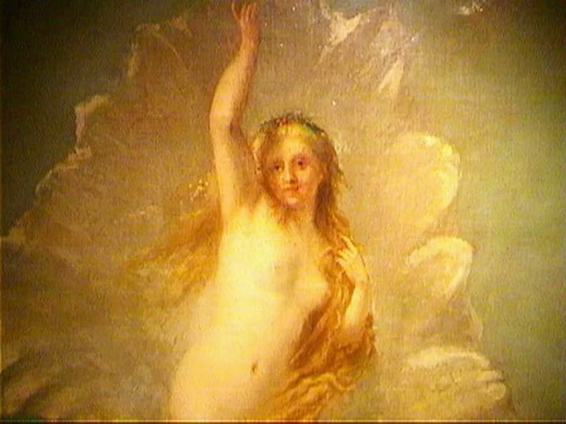 La nascita di Venere - dettaglio